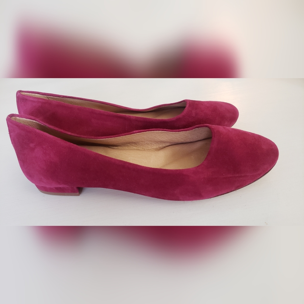Antonio Melani Flats, Size 8.5, Color Maroon